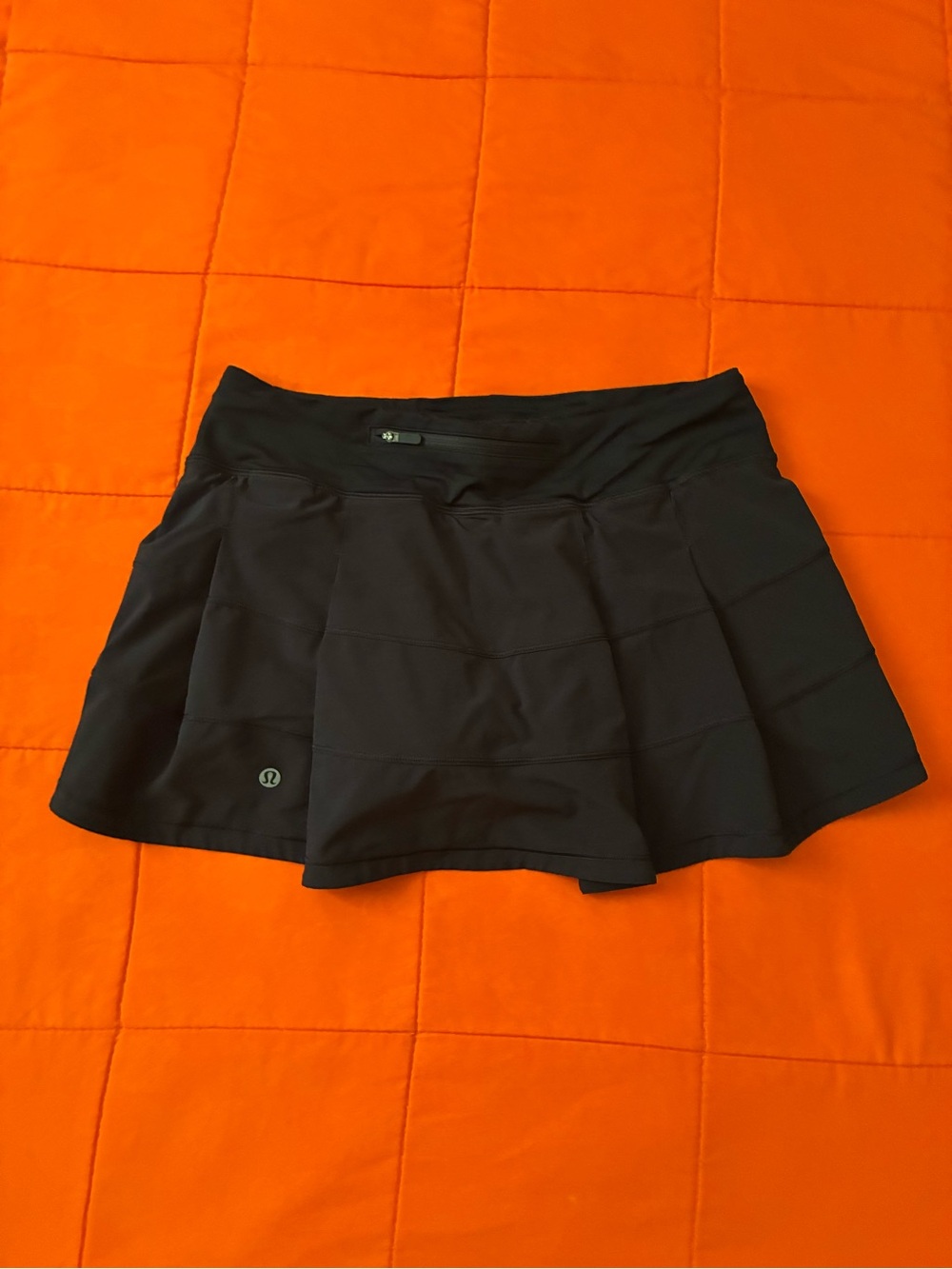 Lululemon Skort Womens 6 Black Athletic Gym & Running Casual